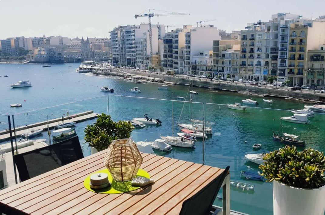 Splendid Seaside Retreat On Spinola Bay Daire Saint Julian's Dış mekan fotoğraf
